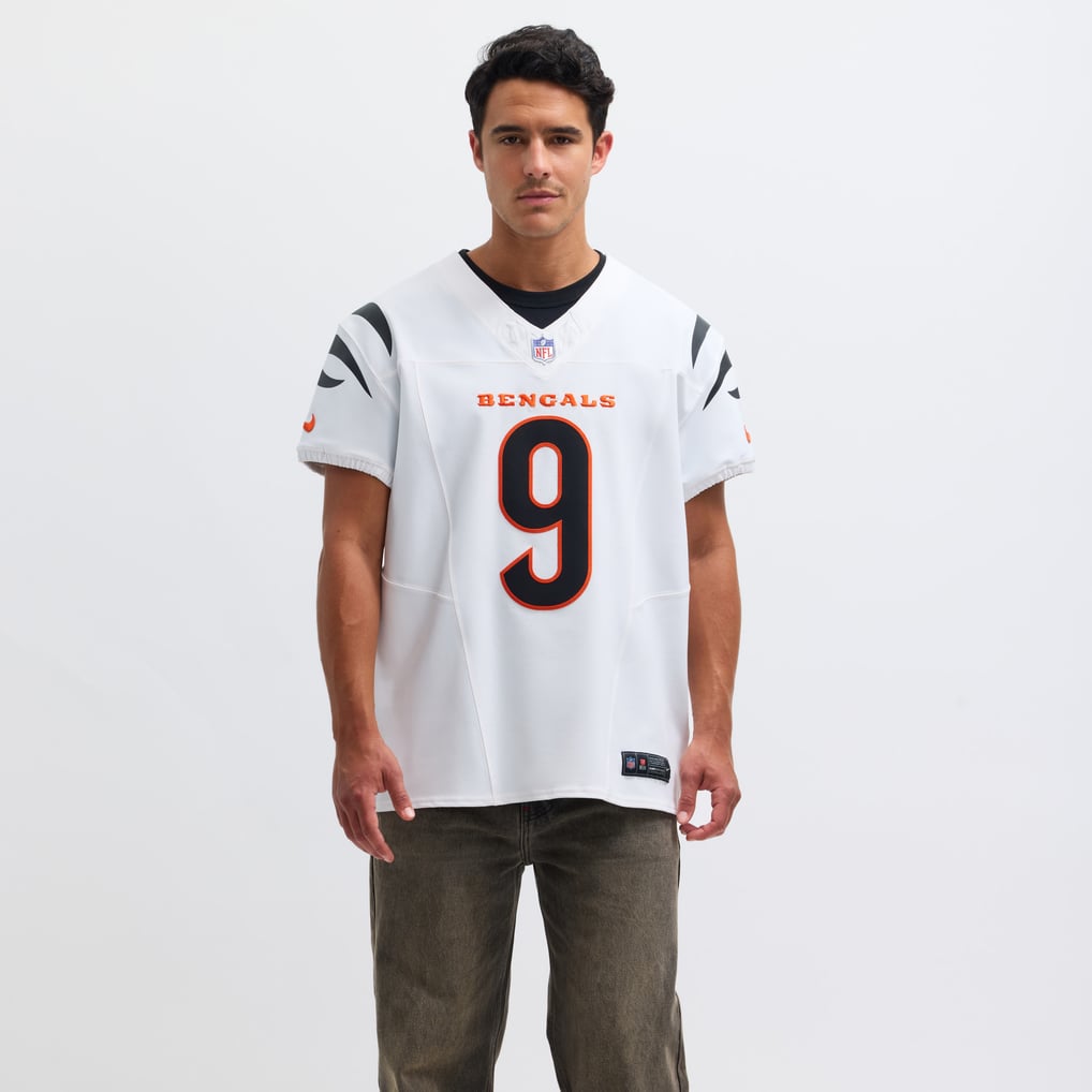 Men's Cincinnati Bengals Joe Burrow Nike White Vapor F.U.S.E. Elite Jersey - Image 5