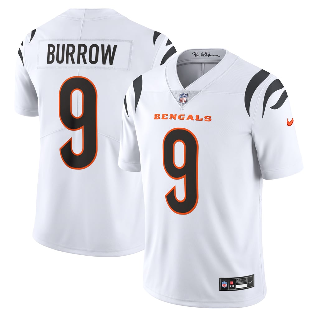 Men's Cincinnati Bengals Joe Burrow Nike White Vapor Untouchable Limited Jersey - Image 1