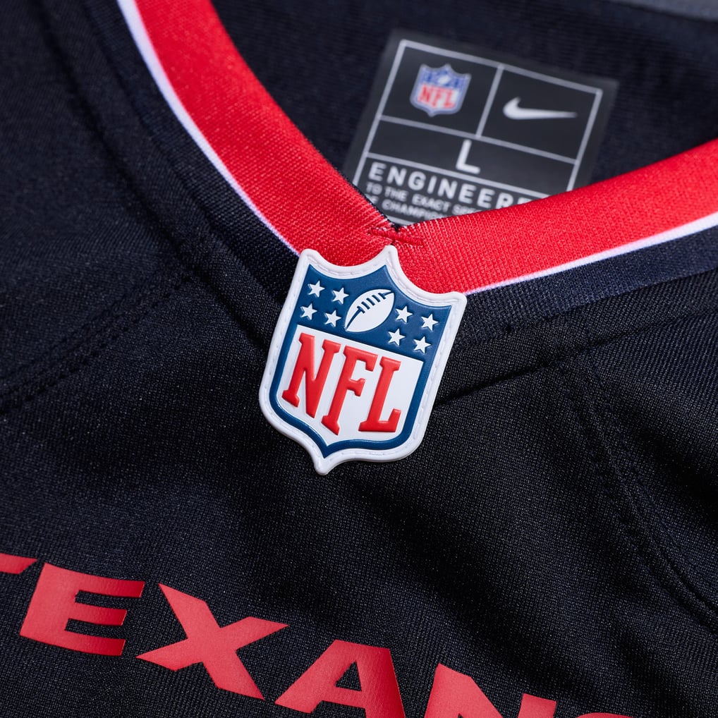 Men's Houston Texans Joe Mixon Nike Navy Game Jersey - Image 5