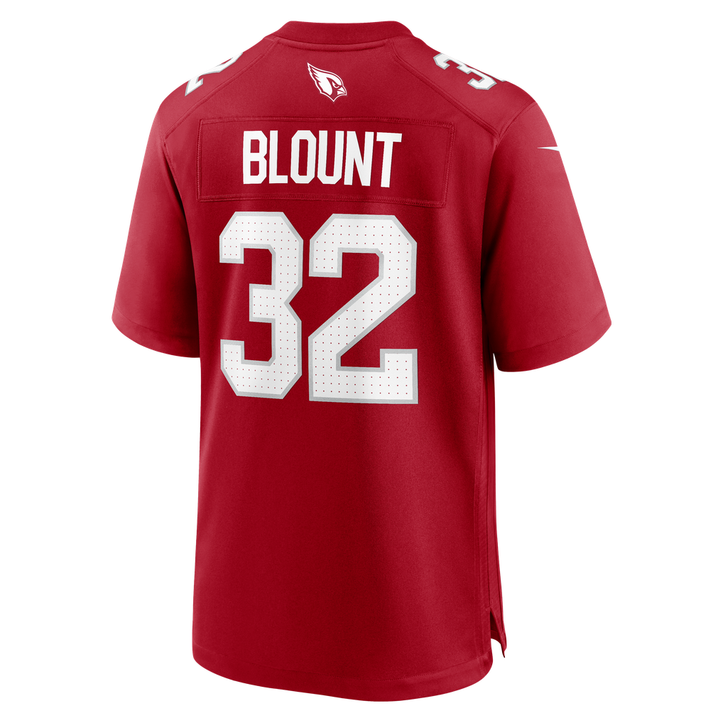 Men's Arizona Cardinals Joey Blount Nike  Cardinal  Game Jersey - Image 4