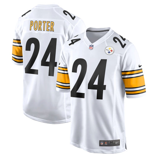 Men's Pittsburgh Steelers Joey Porter Jr. Nike White Away Game Jersey - Image 1