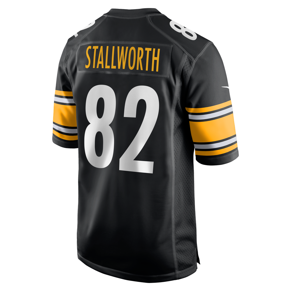 Men's Pittsburgh Steelers John Stallworth Nike Black Retired Player Jersey - Image 4