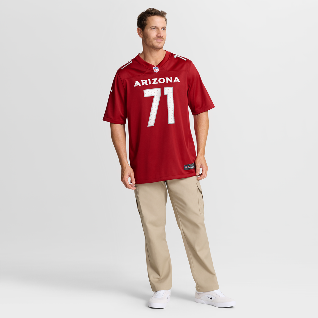 Men's Arizona Cardinals Jon Gaines II Nike  Cardinal Team Game Jersey - Image 8