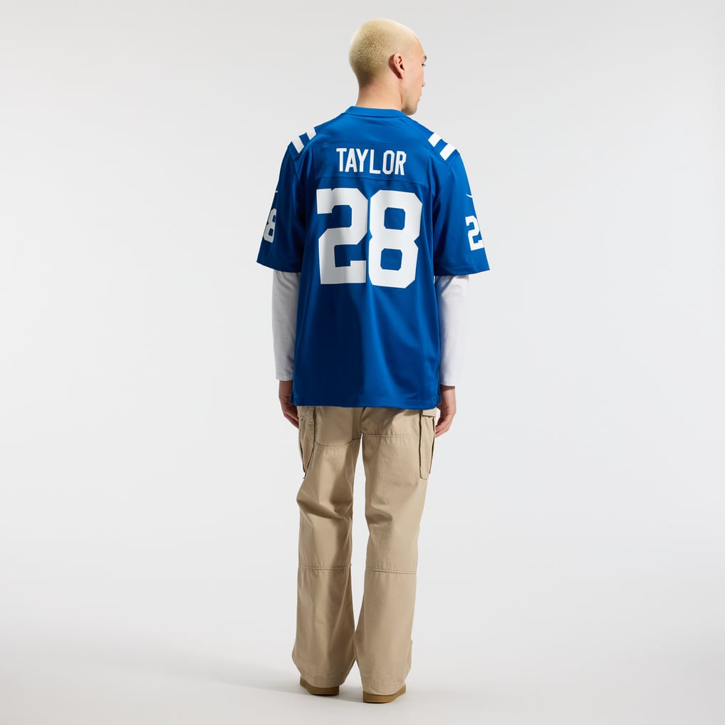 Men's Indianapolis Colts Jonathan Taylor Nike Royal Player Game Jersey - Image 6