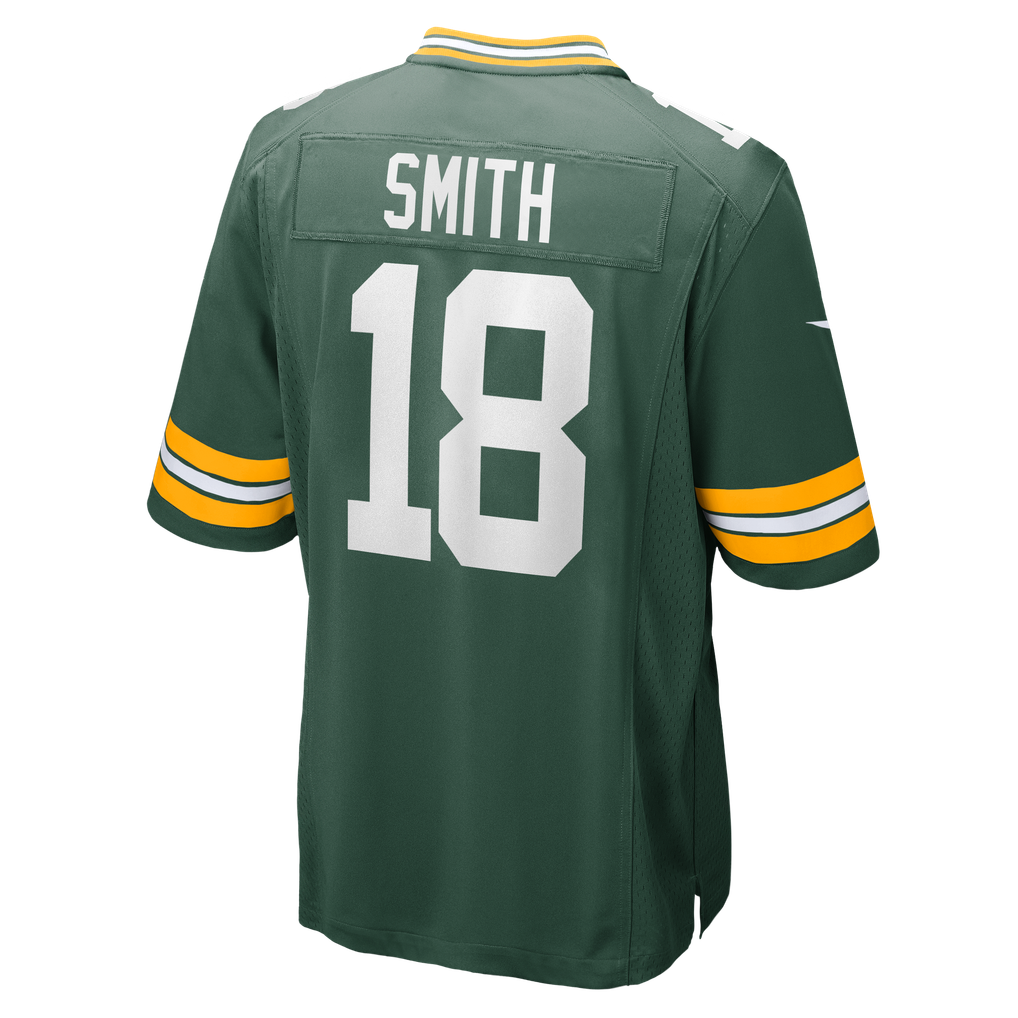 Men's Green Bay Packers Jonnu Smith Nike Green Team Game Jersey - Image 6
