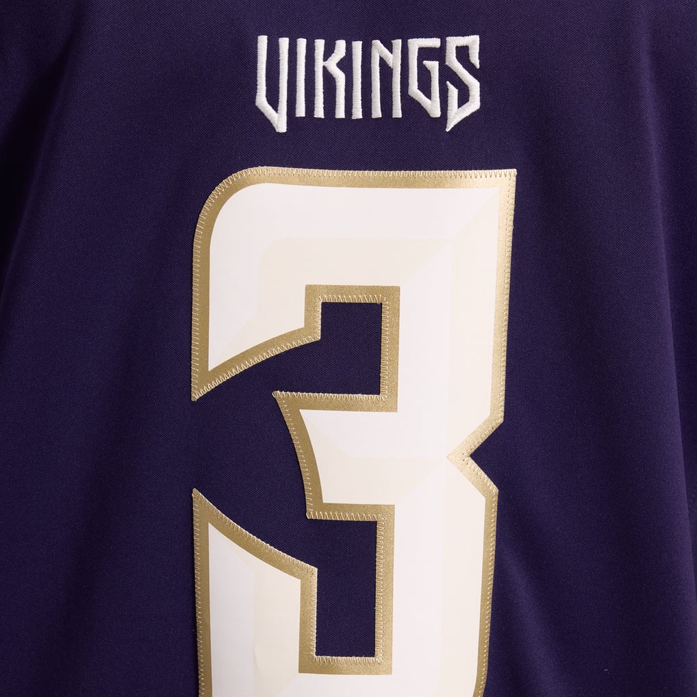 Men's Minnesota Vikings Jordan Addison Nike Purple 2026 Rivalries Collection Stitched Limited Jersey - Image 19