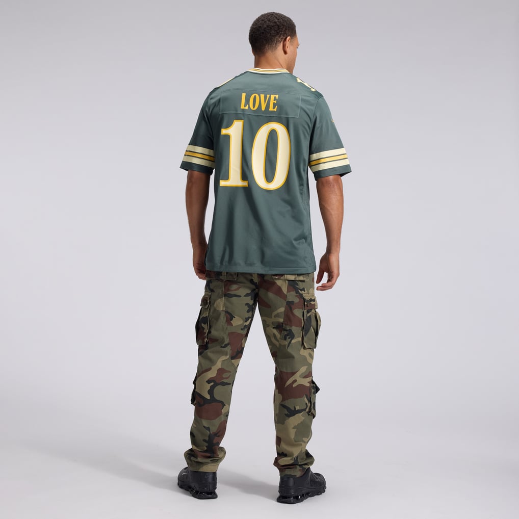 Men's Green Bay Packers Jordan Love Nike Green 2026 Rivalries Collection Game Jersey - Image 6