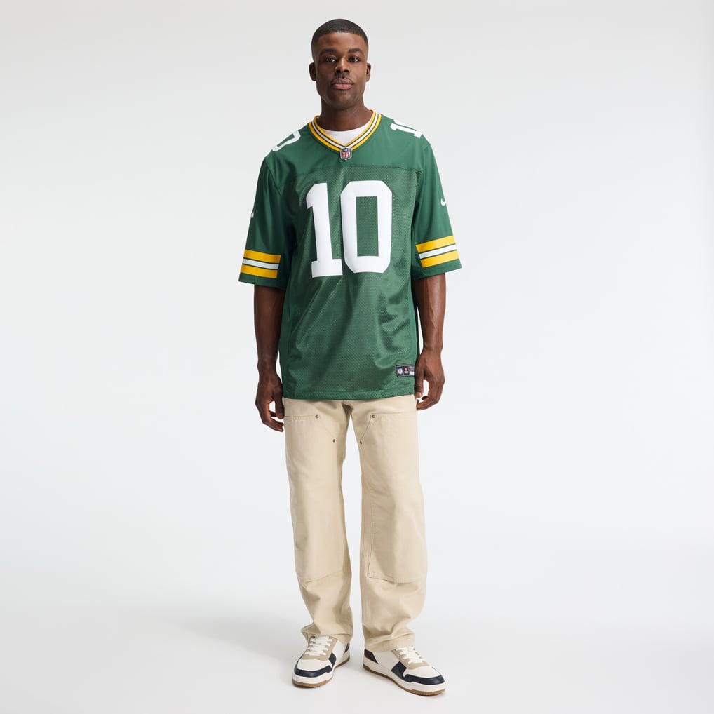 Men's Green Bay Packers Jordan Love Nike Green Vapor Untouchable Stitched Limited Jersey - Image 5