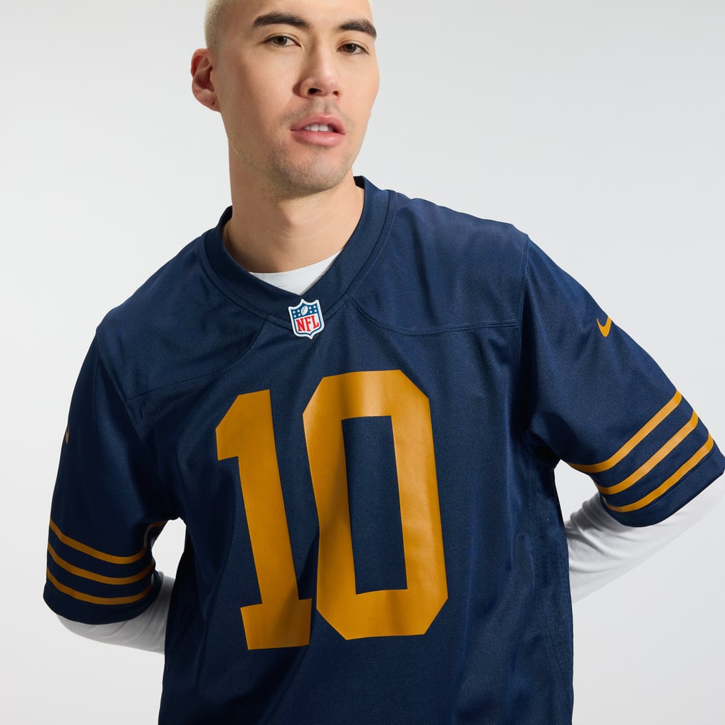 Men's Green Bay Packers Jordan Love Nike Navy The 1923 Classic Game Jersey - Image 11