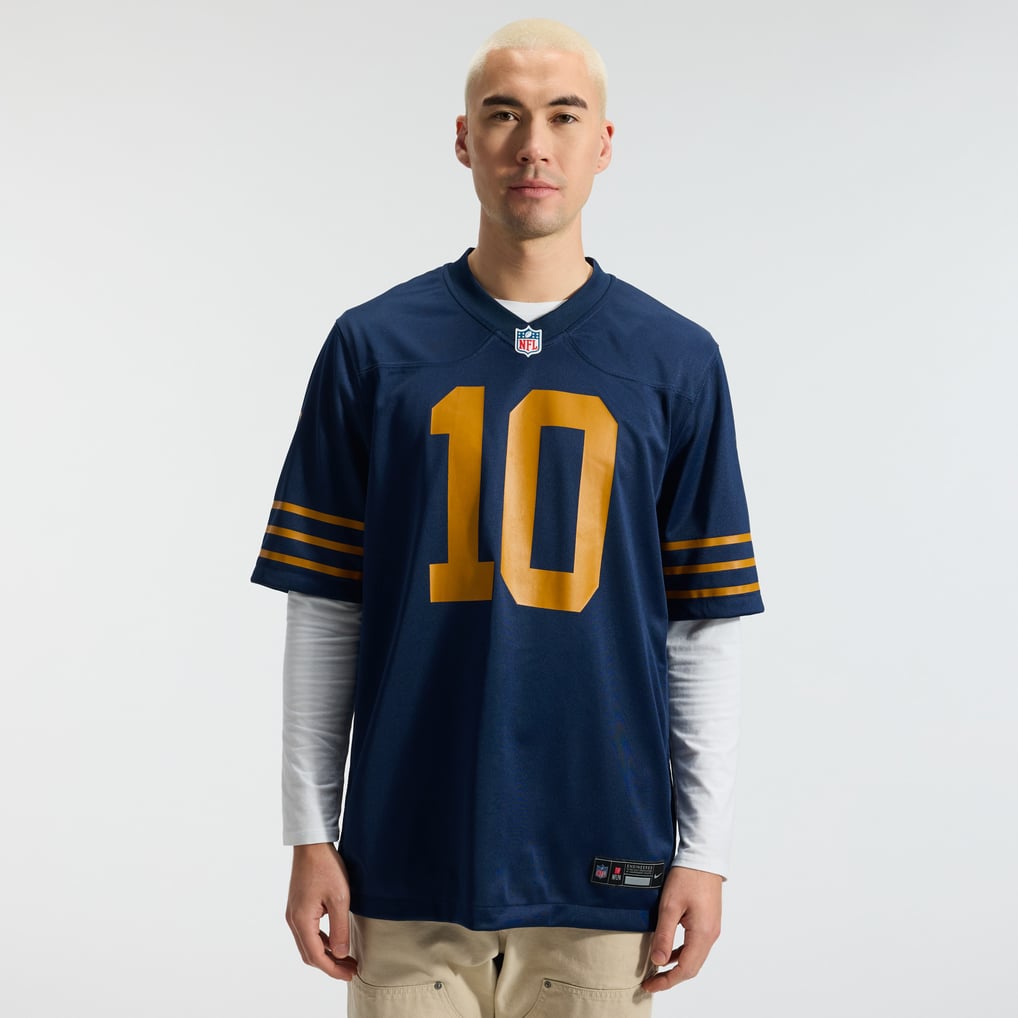 Men's Green Bay Packers Jordan Love Nike Navy The 1923 Classic Game Jersey - Image 3