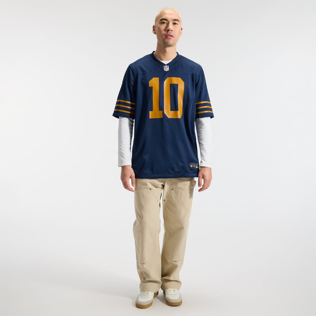 Men's Green Bay Packers Jordan Love Nike Navy The 1923 Classic Game Jersey - Image 5