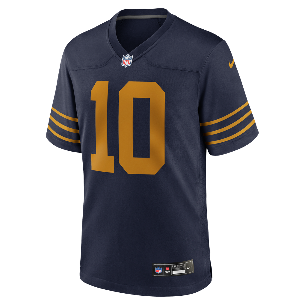 Men's Green Bay Packers Jordan Love Nike Navy The 1923 Classic Game Jersey - Image 7