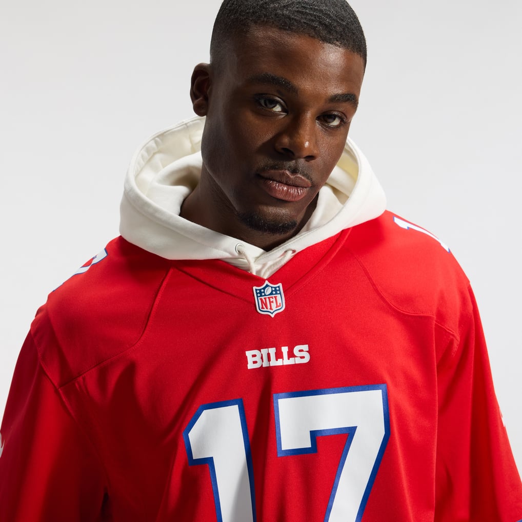 Men's Buffalo Bills Josh Allen Nike Red Alternate Game Player Jersey - Image 11