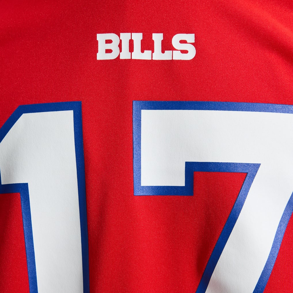 Men's Buffalo Bills Josh Allen Nike Red Alternate Game Player Jersey - Image 12