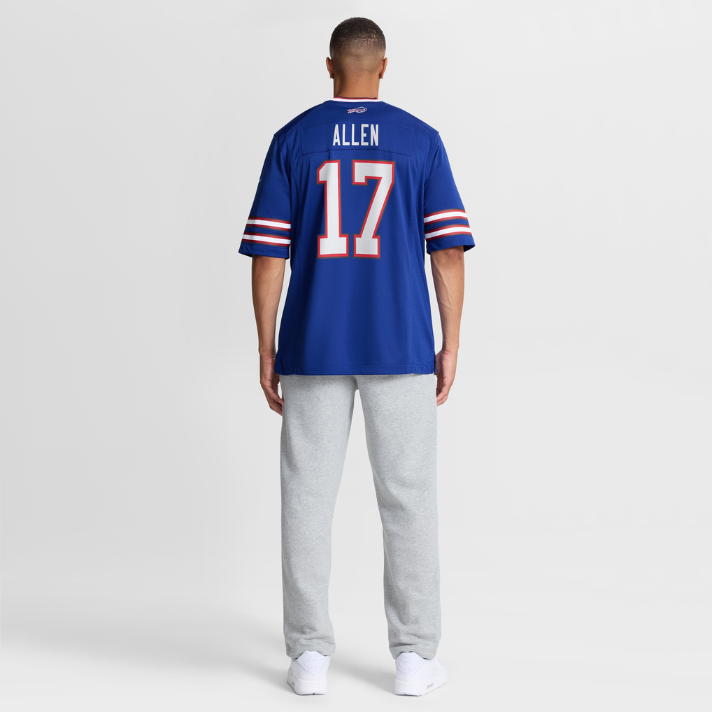 Men's Buffalo Bills Josh Allen Nike Royal Game Player Jersey - Image 9
