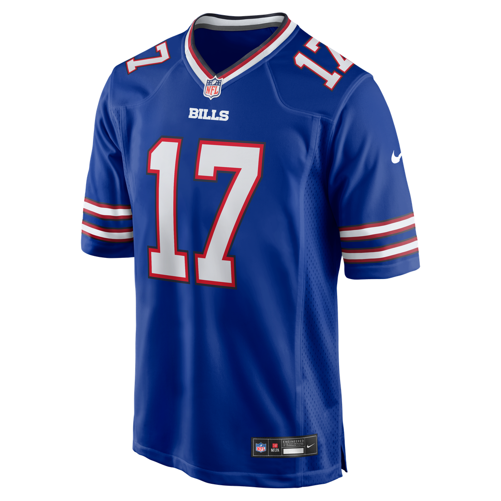 Men's Buffalo Bills Josh Allen Nike Royal Game Player Jersey - Image 3