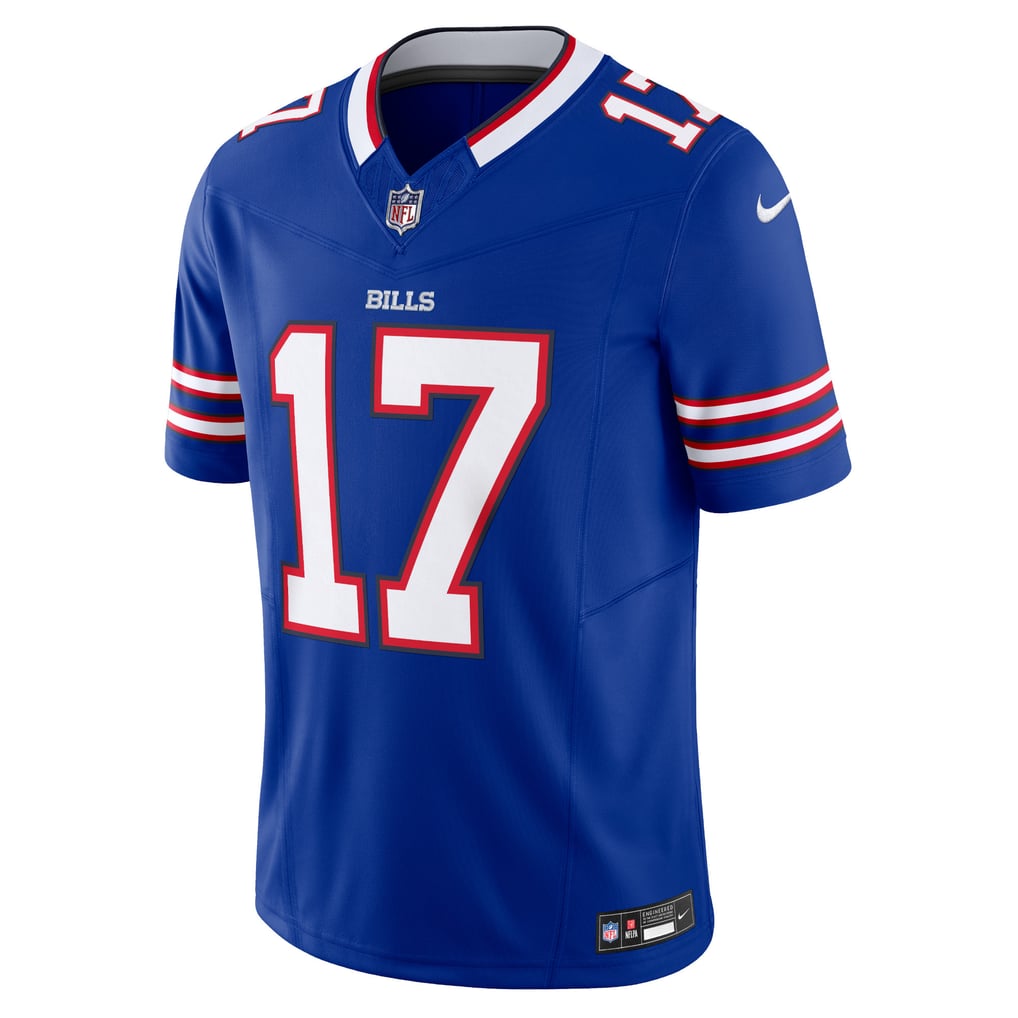 Men's Buffalo Bills Josh Allen Nike Royal Vapor F.U.S.E. Limited Jersey - Image 3