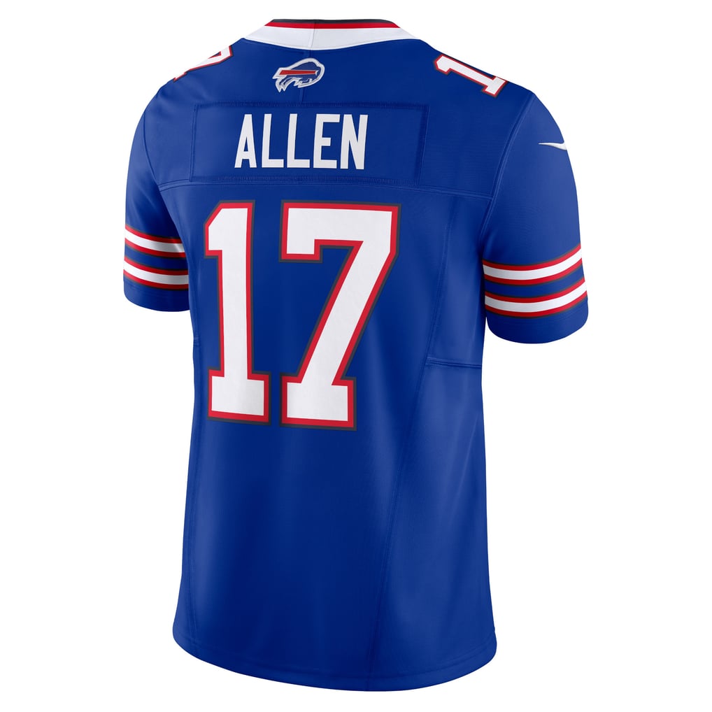 Men's Buffalo Bills Josh Allen Nike Royal Vapor F.U.S.E. Limited Jersey - Image 4