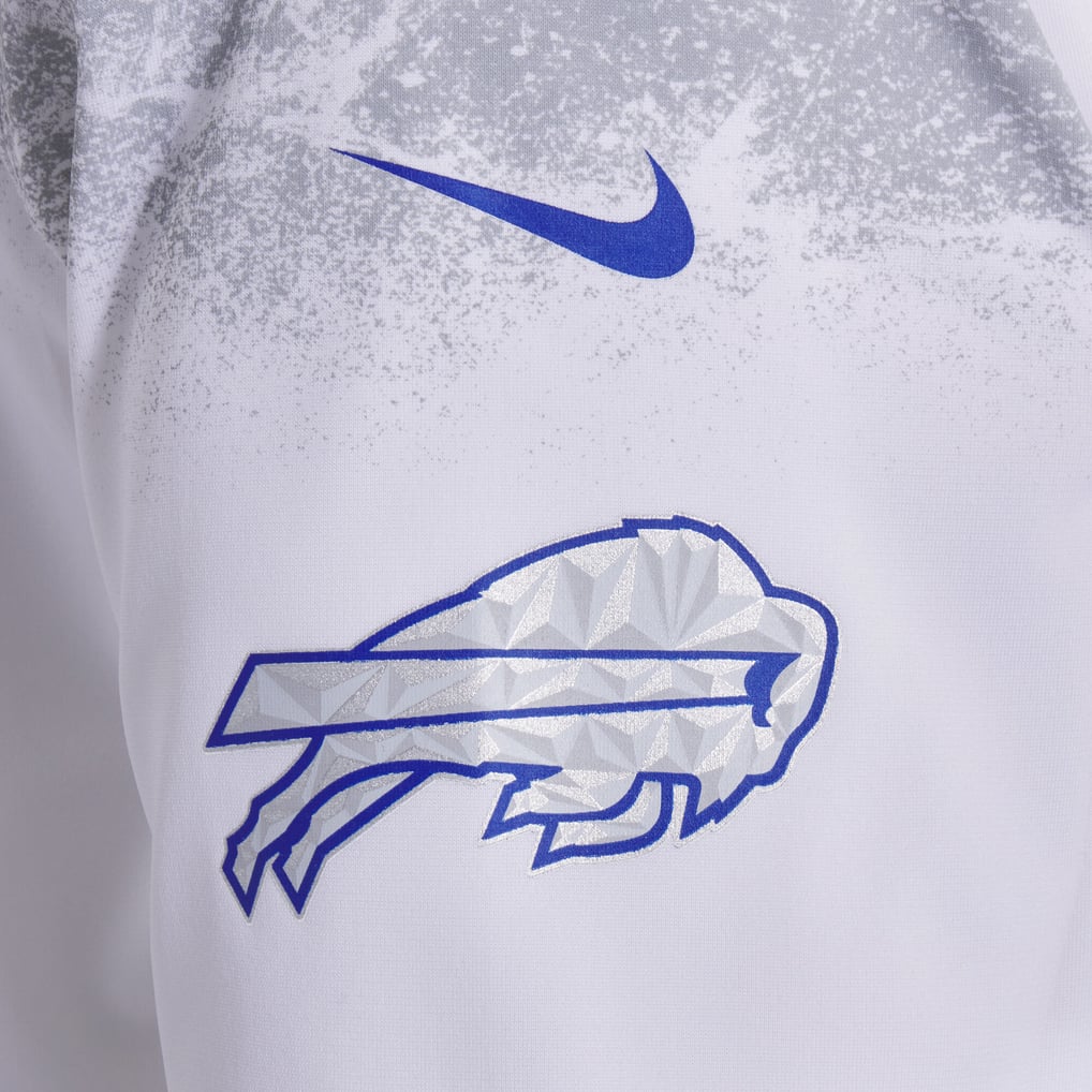 Men's Buffalo Bills Josh Allen Nike White Rivalries Collection Game Jersey - Image 7