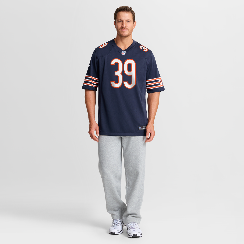 Men's Chicago Bears Josh Blackwell Nike Navy Game Player Jersey - Image 5