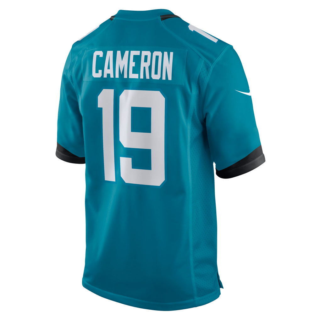 Men's Jacksonville Jaguars Josh Cameron Nike Teal Game Jersey - Image 6