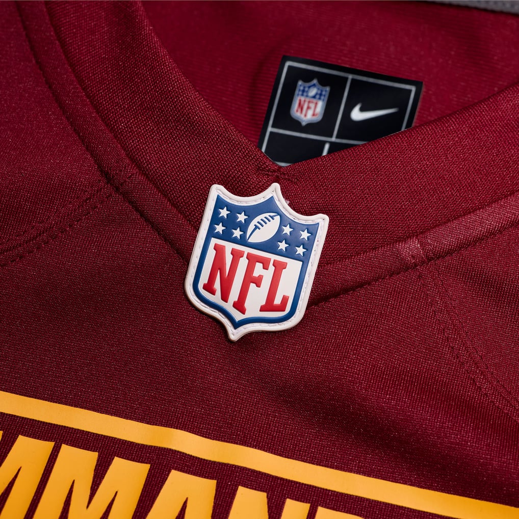 Men's Washington Commanders Josh Conerly Jr. Nike Burgundy Team Game Jersey - Image 5