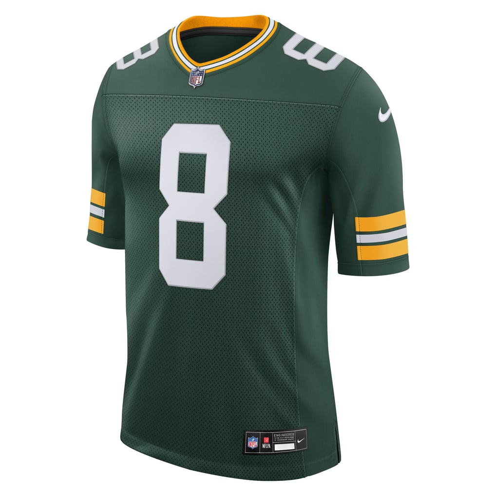 Men's Green Bay Packers Josh Jacobs Nike Green Vapor Untouchable Stitched Limited Jersey - Image 3