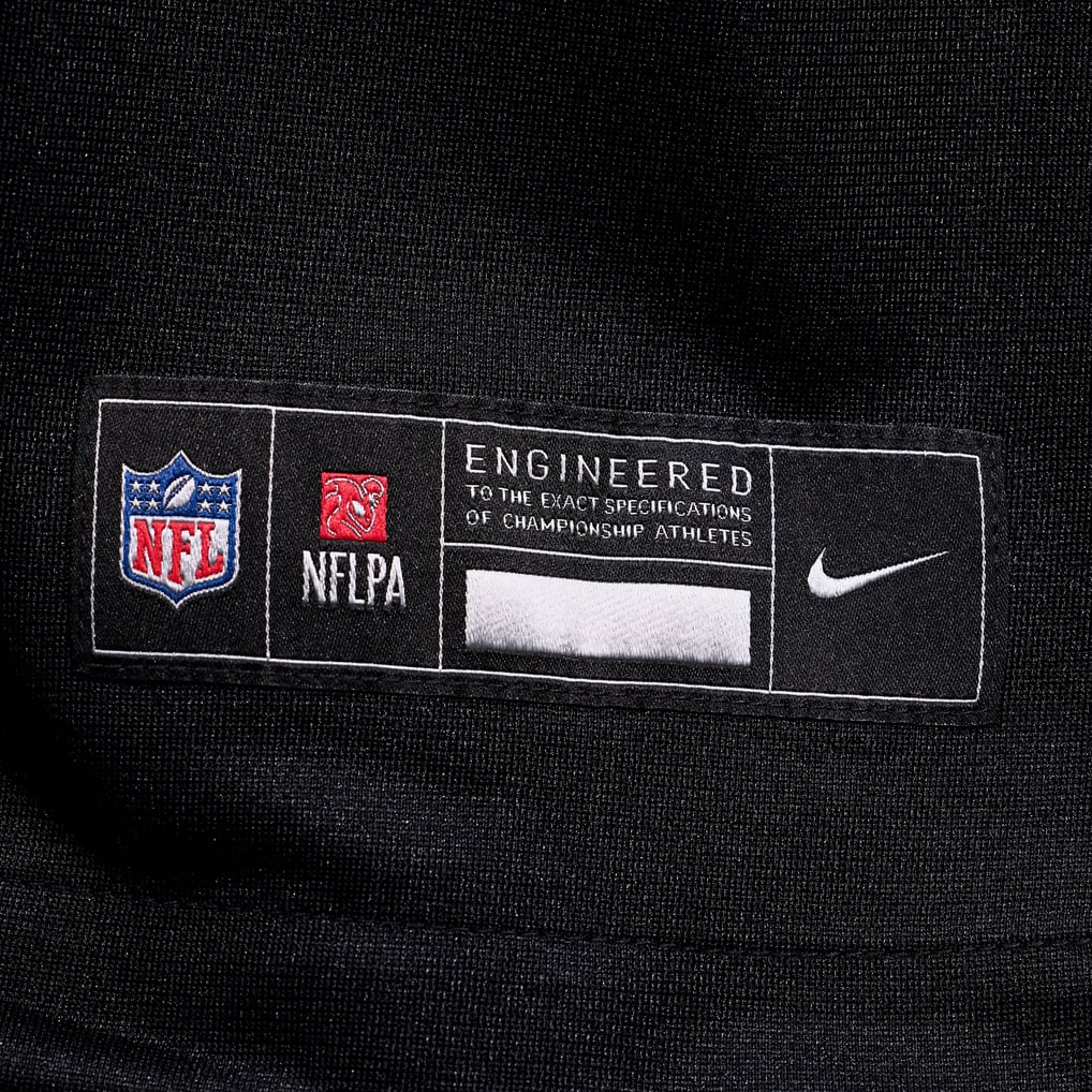 Men's Cincinnati Bengals Josh Johnson Nike Black Team Game Jersey - Image 9