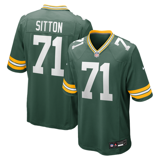 Men's Green Bay Packers Josh Sitton Nike Green Retired Game Jersey - Image 1