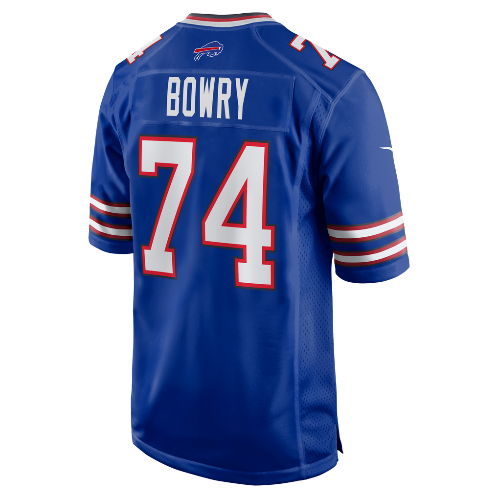 Men's Buffalo Bills Jude Bowry Nike Royal Team Game Jersey - Image 6