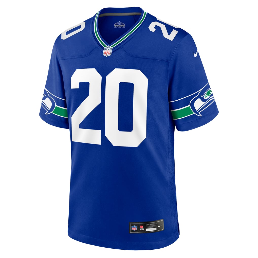 Men's Seattle Seahawks Julian Love Nike Royal Alternate Game Jersey - Image 3