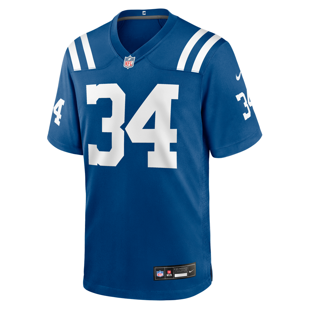 Men's Indianapolis Colts Kapena Gushiken Nike Royal Team Game Jersey - Image 5