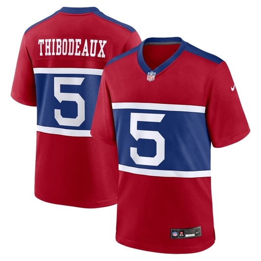 Men's New York Giants Kayvon Thibodeaux Nike Century Red Alternate Player Game Jersey - Image 1