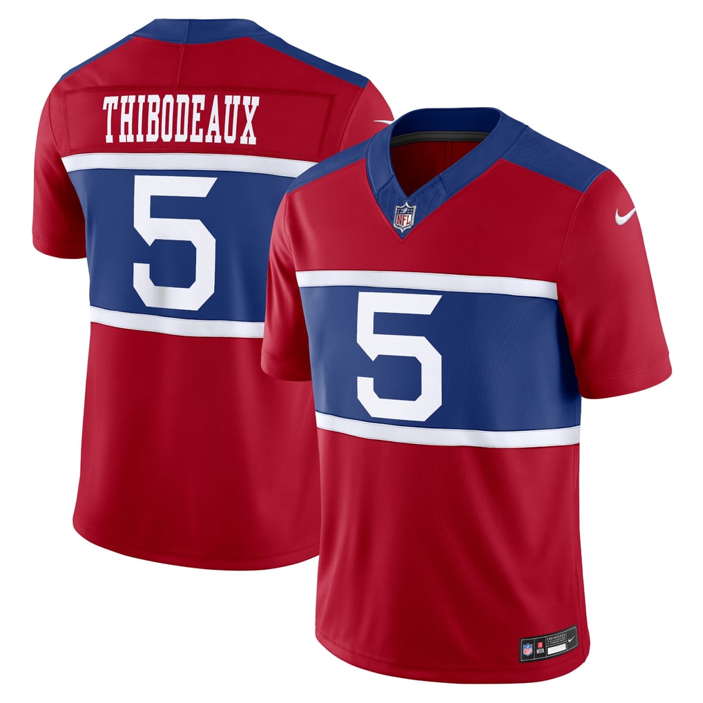 Men's New York Giants Kayvon Thibodeaux Nike Century Red Alternate Vapor F.U.S.E. Limited Jersey - Image 1