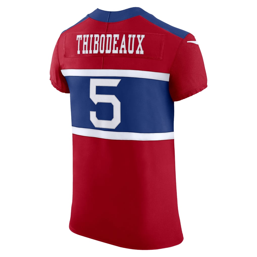 Men's New York Giants Kayvon Thibodeaux Nike Red Alternate Vapor F.U.S.E. Elite Jersey - Image 8