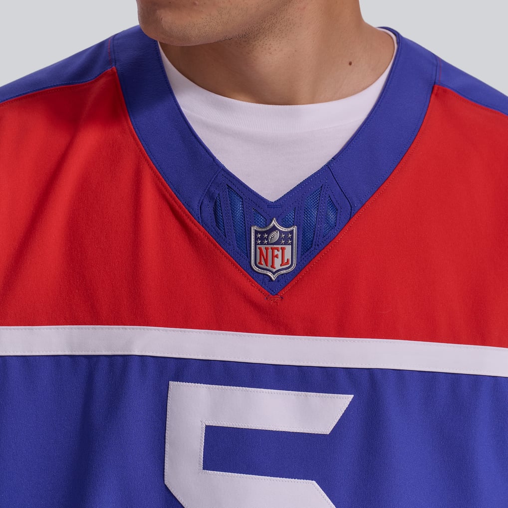 Men's New York Giants Kayvon Thibodeaux Nike Red Alternate Vapor F.U.S.E. Elite Jersey - Image 9