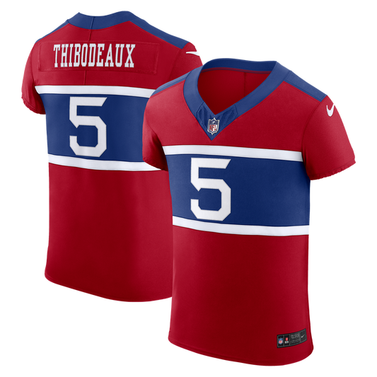 Men's New York Giants Kayvon Thibodeaux Nike Red Alternate Vapor F.U.S.E. Elite Jersey - Image 1