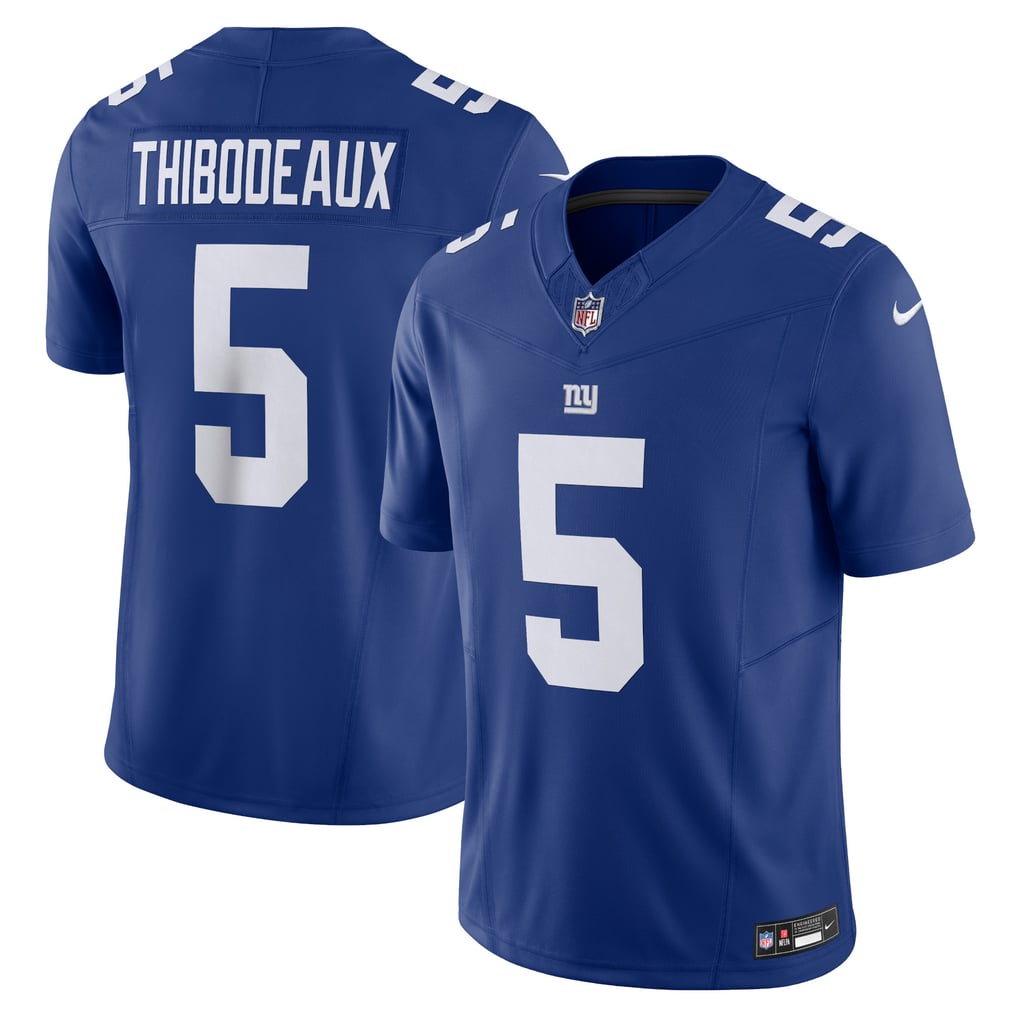 Men's New York Giants Kayvon Thibodeaux Nike Royal Vapor F.U.S.E. Limited Jersey - Image 1