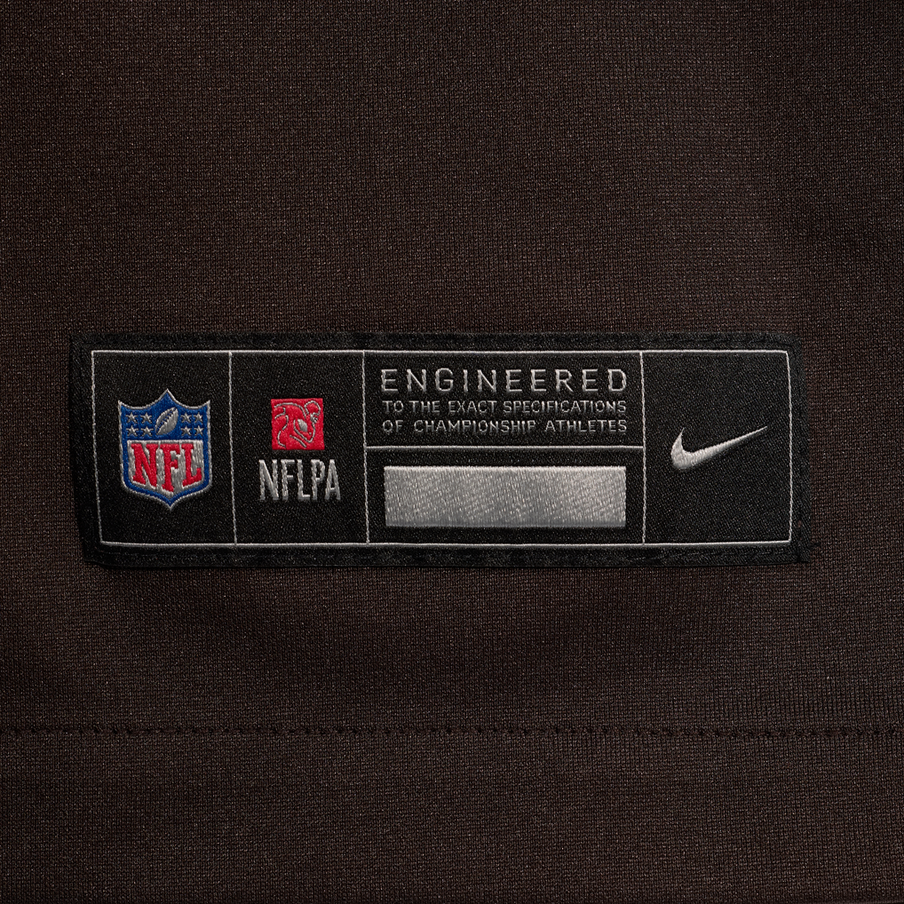 Men's Cleveland Browns KC Concepcion Jr. Nike Brown Alternate Game Jersey - Image 7