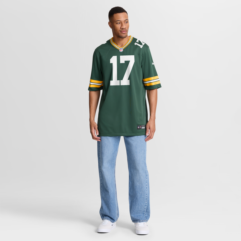 Men's Green Bay Packers Kedon Slovis Nike Green Team Game Jersey - Image 3