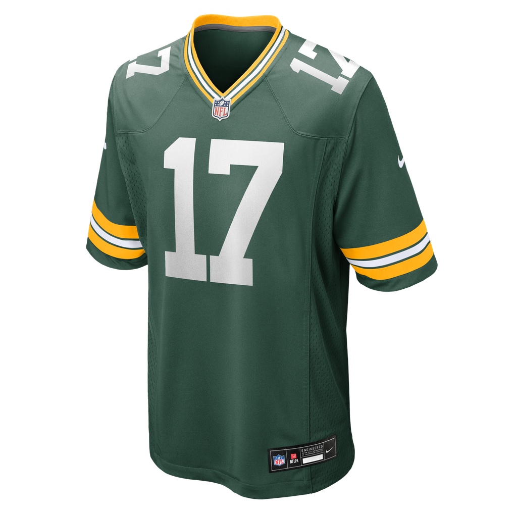 Men's Green Bay Packers Kedon Slovis Nike Green Team Game Jersey - Image 5