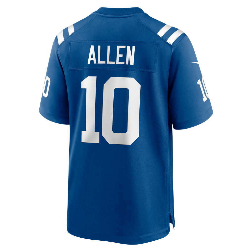 Men's Indianapolis Colts Keenan Allen Nike Royal Team Game Jersey - Image 6