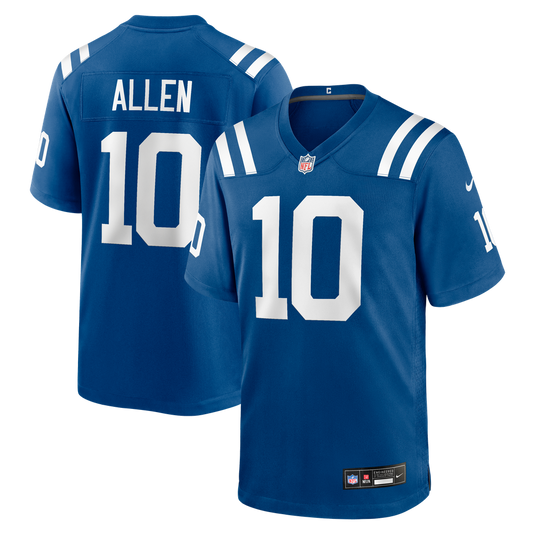 Men's Indianapolis Colts Keenan Allen Nike Royal Team Game Jersey - Image 1