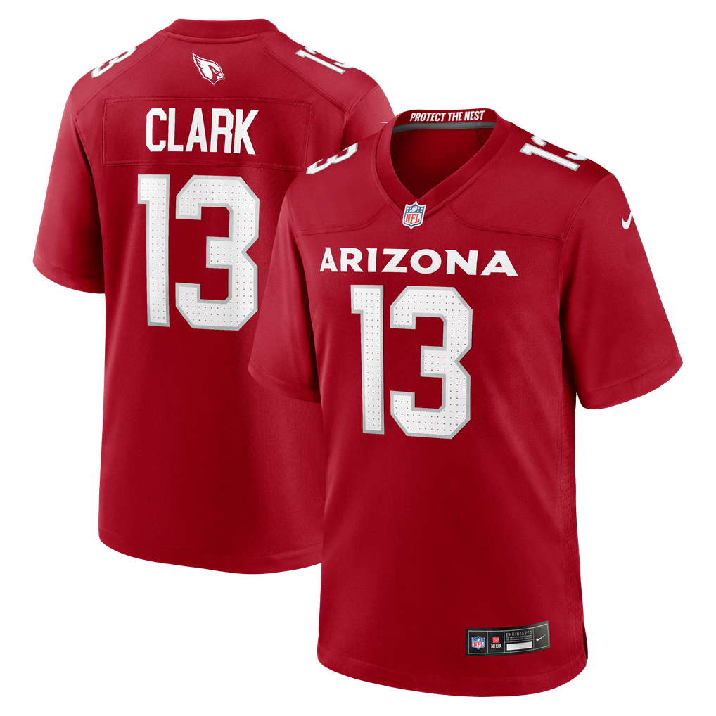 Men's Arizona Cardinals Kei'Trel Clark Nike  Cardinal  Game Jersey - Image 2