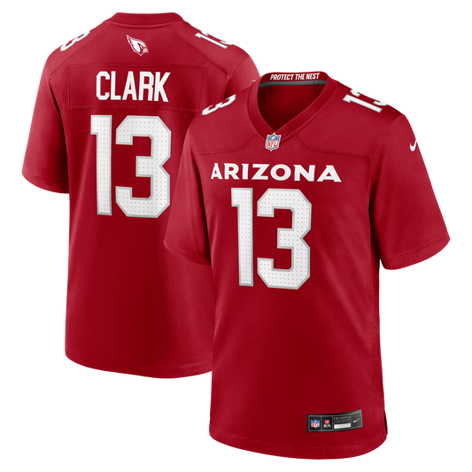 Men's Arizona Cardinals Kei'Trel Clark Nike  Cardinal  Game Jersey - Image 1