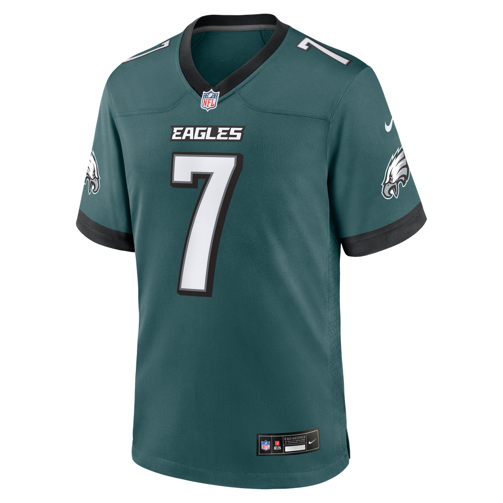 Men's Philadelphia Eagles Kelee Ringo Nike  Midnight Green Team Game Jersey - Image 3
