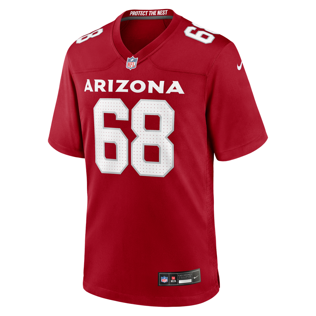 Men's Arizona Cardinals Kelvin Beachum Nike  Cardinal Team Game Jersey - Image 3