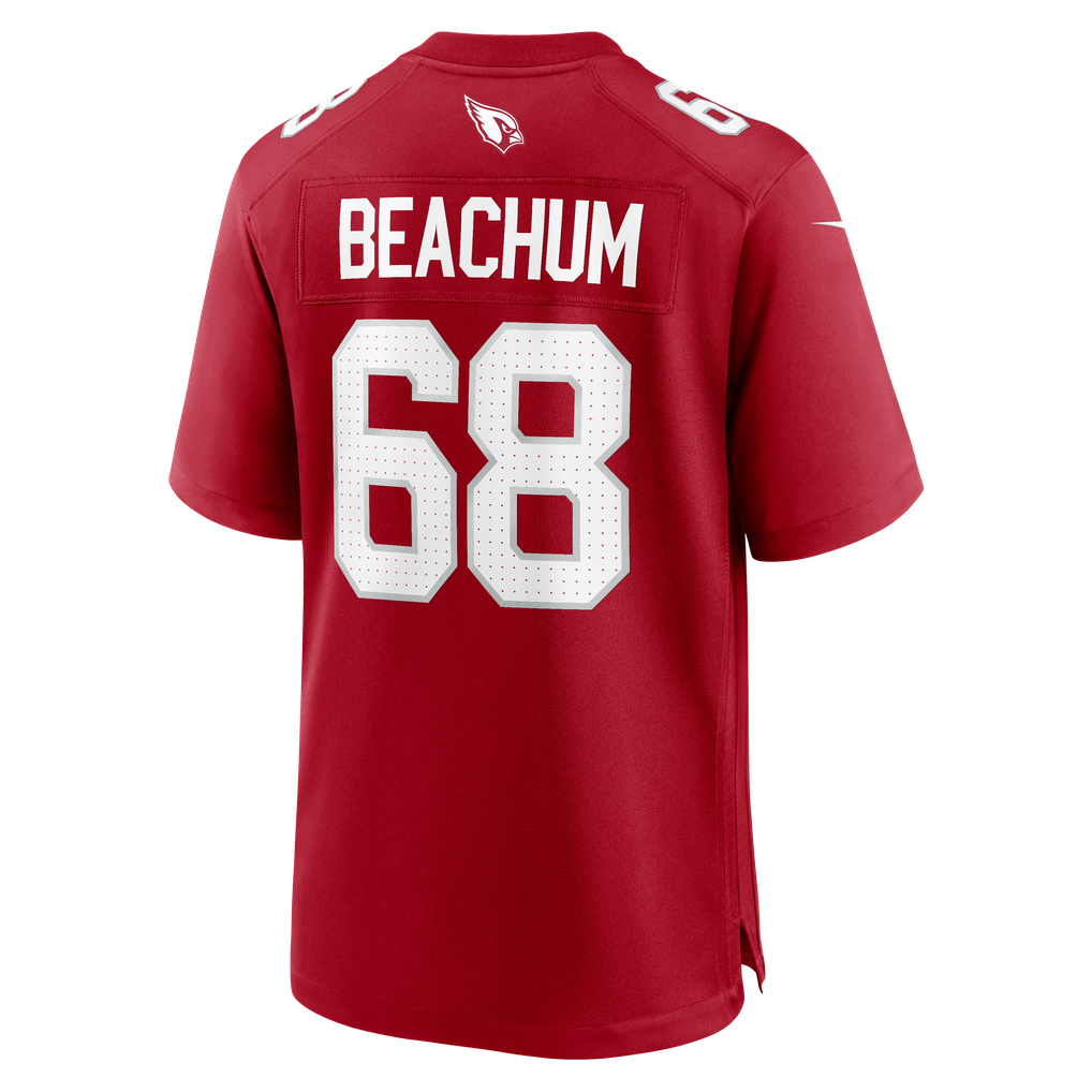 Men's Arizona Cardinals Kelvin Beachum Nike  Cardinal Team Game Jersey - Image 4
