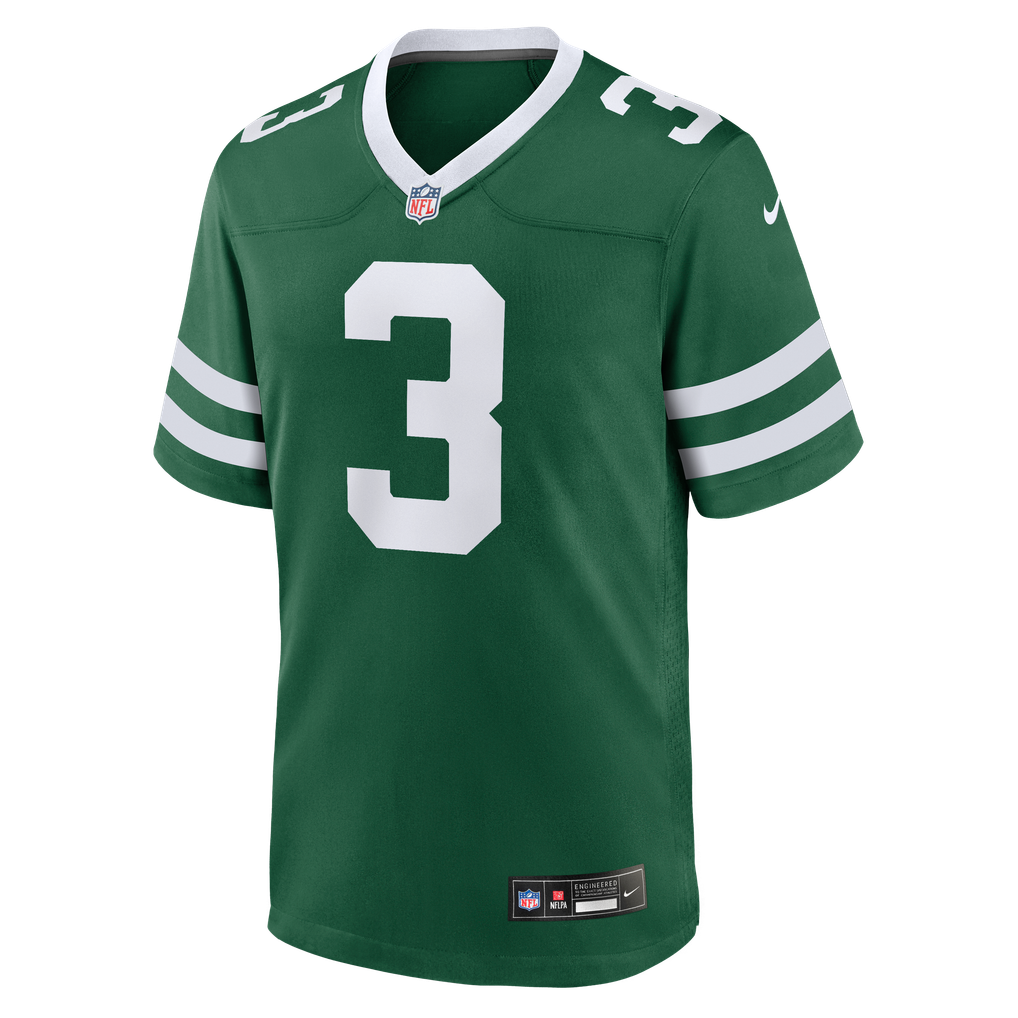 Men's New York Jets Kene Nwangwu Nike Legacy Green Team Game Jersey - Image 5