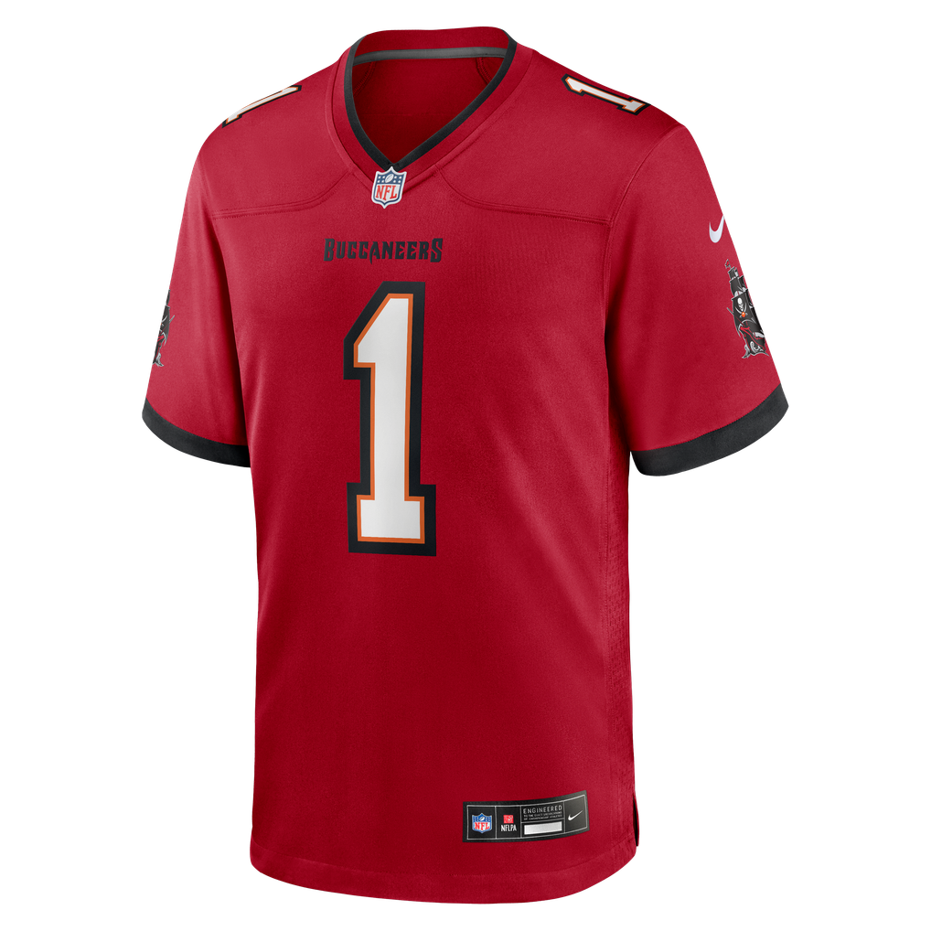 Men's Tampa Bay Buccaneers Kenneth Gainwell Nike Red Team Game Jersey - Image 5